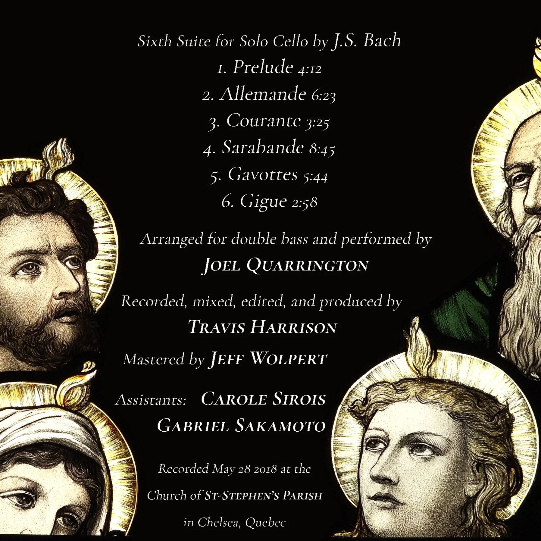 J.S. Bach: Sixieme Suite (digital download) — Joel Quarrington